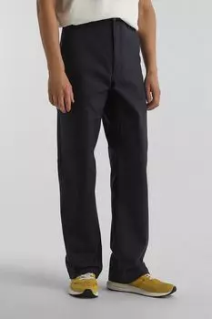 Брюки хлопковые прямого кроя HUGO