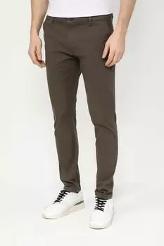 Брюки хлопковые прямого кроя Piombo