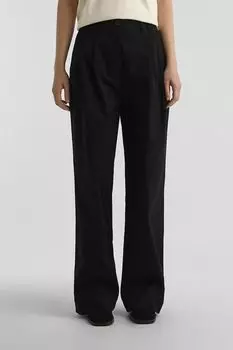 Брюки хлопковые прямого кроя с защипами Marc O'Polo