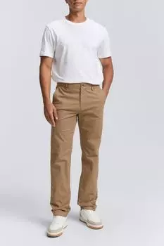 Брюки хлопковые прямого кроя TOM TAILOR