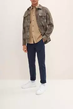 Брюки хлопковые прямого кроя TOM TAILOR