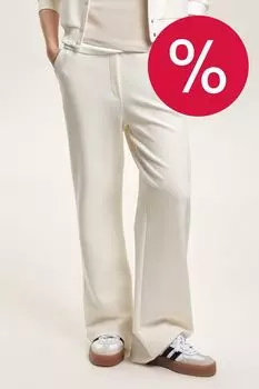 Брюки хлопковые прямого кроя VERY NEAT