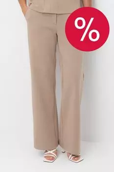 Брюки хлопковые прямого кроя VERY NEAT