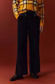 Брюки хлопковые расклешенные Piombo