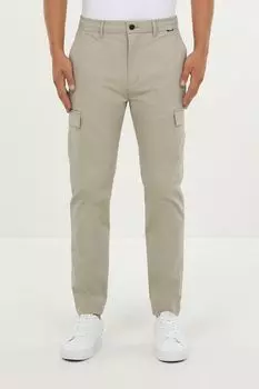 Брюки хлопковые с карманами Calvin Klein