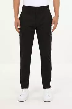 Брюки хлопковые с карманами Calvin Klein