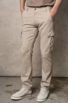 Брюки хлопковые с карманами DTMD