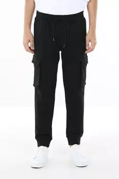 Джоггеры хлопковые с карманами Guess