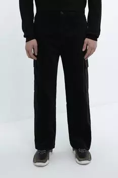 Брюки хлопковые с карманами HUGO