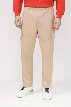 Брюки хлопковые с карманами PEPE JEANS