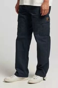 Брюки хлопковые с карманами Superdry