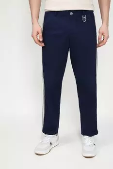 Брюки хлопковые с контрастными деталями John Richmond