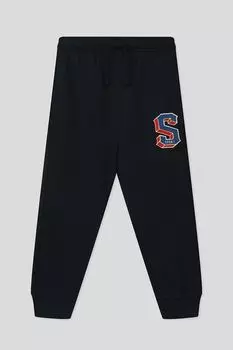 Брюки хлопковые с логотипом OVS