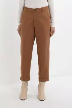 Брюки хлопковые с отворотами OVS