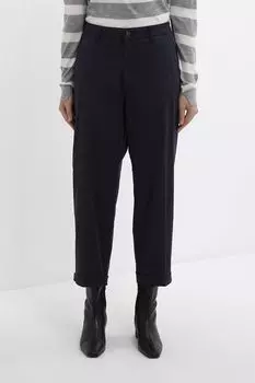 Брюки хлопковые с отворотами OVS