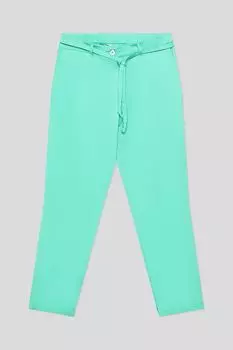 Брюки хлопковые с поясом Franco Vello