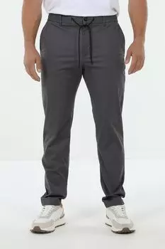 Брюки хлопковые с поясом на кулиске BOSS