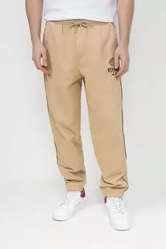 Брюки хлопковые с поясом на кулиске Tommy Jeans