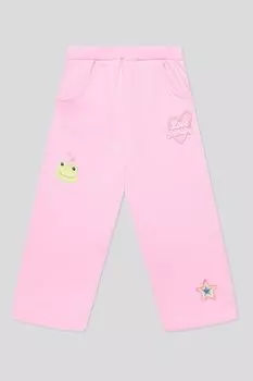 Брюки хлопковые с принтом LOVE THERAPY