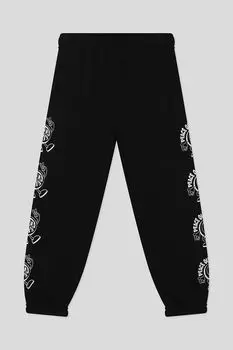 Брюки хлопковые с принтом Molo