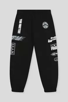 Брюки хлопковые с принтом Molo