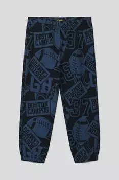 Брюки хлопковые с принтом OVS