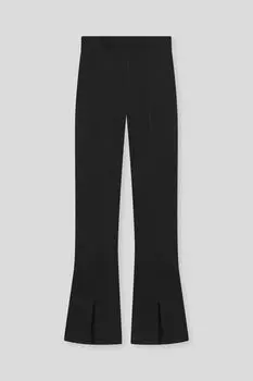 Брюки хлопковые с разрезами на брючинах Choupette