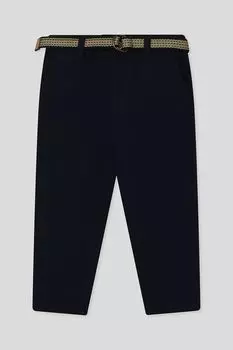 Брюки хлопковые с ремнем Fagottino