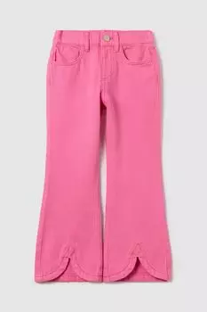 Брюки хлопковые с вырезами на брючинах OVS