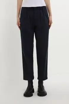 Брюки хлопковые с защипами Piombo