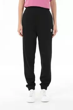 Джоггеры хлопковые на эластичном поясе HUGO