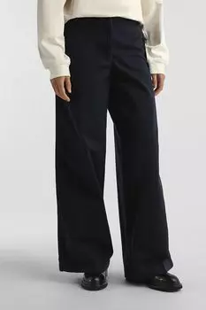 Брюки хлопковые свободного кроя Calvin Klein