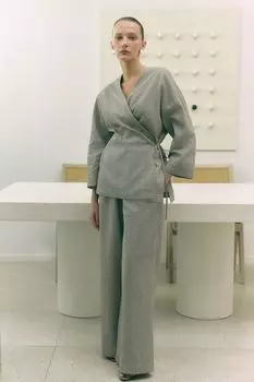 Брюки хлопковые свободного кроя DREAMS by Alena Akhmadullina