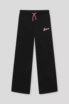 Брюки хлопковые свободного кроя Guess
