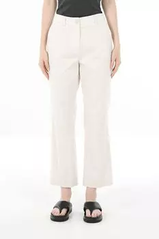 Брюки хлопковые укороченного кроя OVS