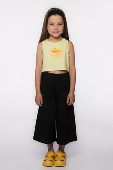 Брюки хлопковые укороченные 1st.