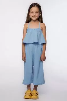 Брюки хлопковые укороченные 1st.