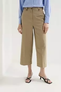 Брюки хлопковые укороченные Piombo