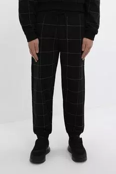 Джоггеры хлопковые в клетку HUGO