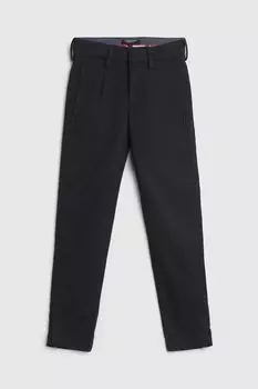 Брюки хлопковые зауженного кроя Alessandro Borelli