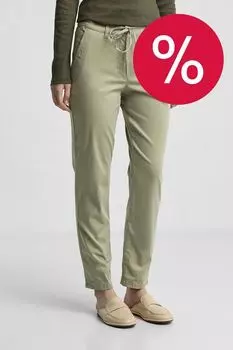 Брюки хлопковые зауженного кроя Gerry Weber