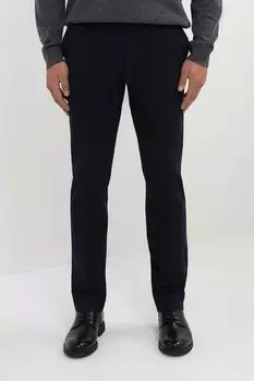 Брюки хлопковые зауженного кроя Tommy Hilfiger