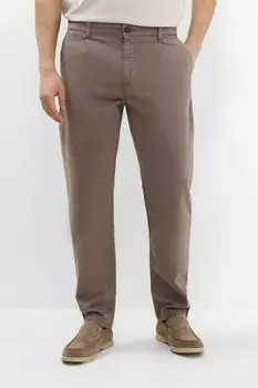 Брюки хлопковые зауженные BOSS