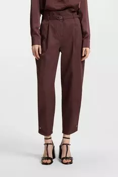 Брюки хлопковые зауженные HUGO