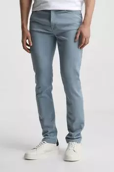 Брюки хлопковые зауженные Lacoste