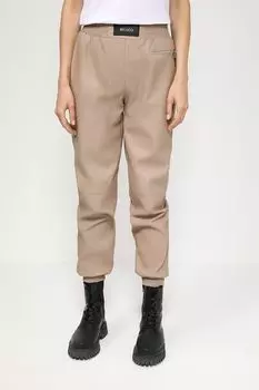 Брюки из экокожи BELUCCI