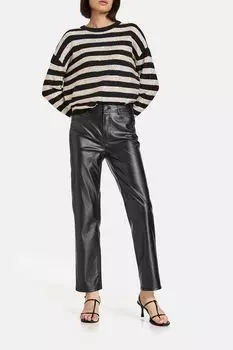 Брюки из экокожи прямого кроя Taifun