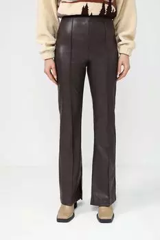 Брюки из экокожи с разрезами Baby Angel