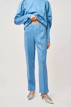 Брюки из экозамши на эластичном поясе Fashion Rebels