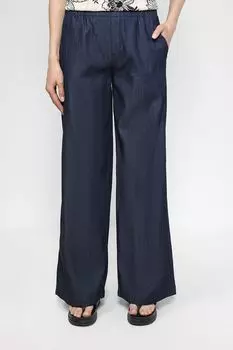 Брюки из денима широкого кроя SHADE